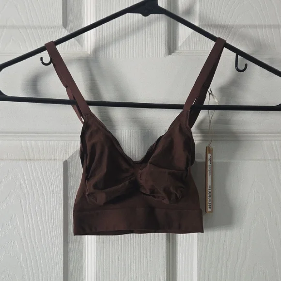 SKIMS Brown Bra - Picture 1 of 3